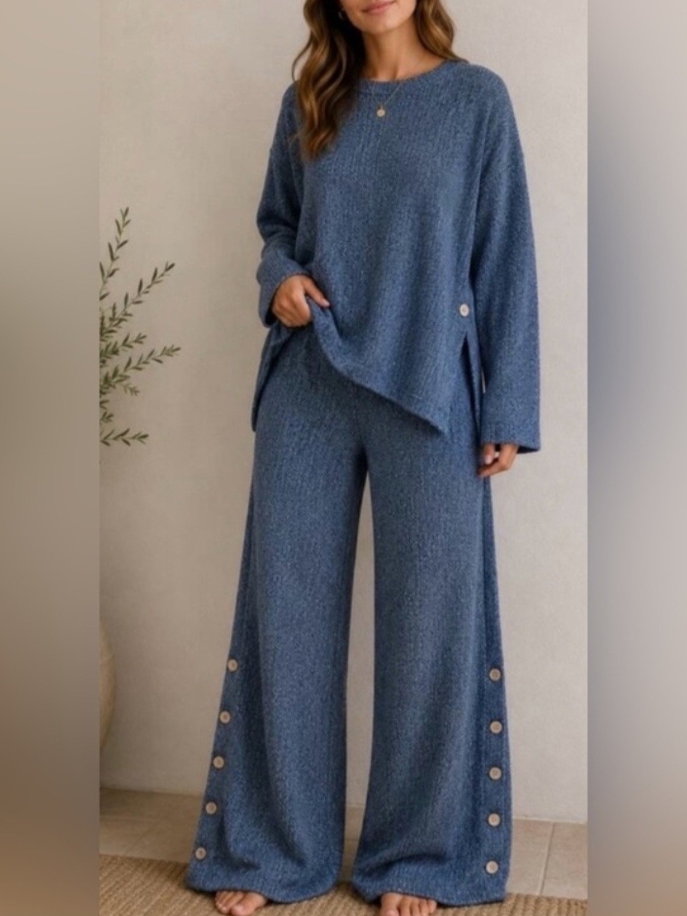 Free People Knit Lounge Set